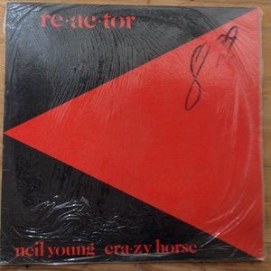Neil Young and Crazy Horse Re-ac-tor Classic Rock Album 1981 Vinyl Record